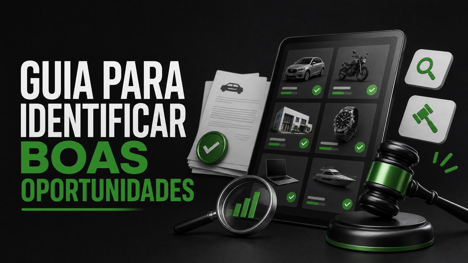 Entregável do guia para identificar boas oportunidades